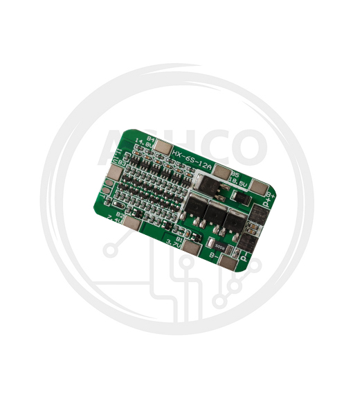 ماژول شارژ باتری لیتیوم BMS-6CELL-12A