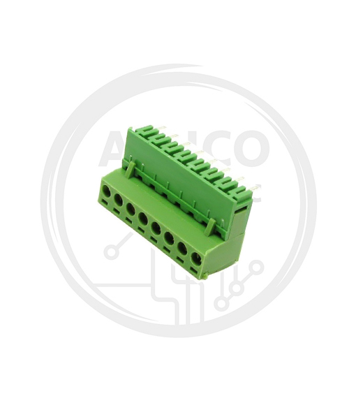فونیکس 8پین رایت انگل 5.08میلیمتر