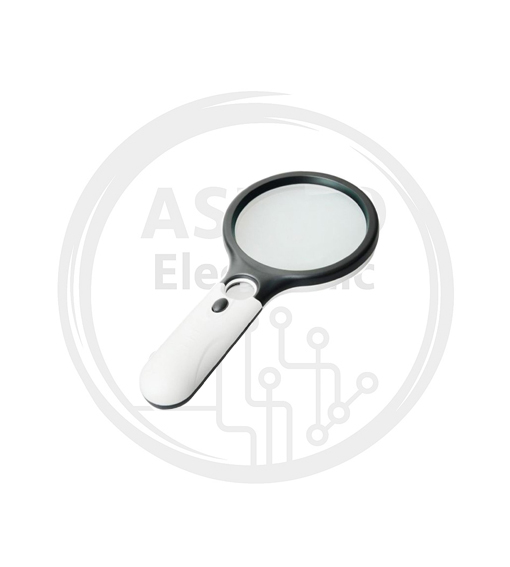 ذره بین دستی دوبل چراغدار6902